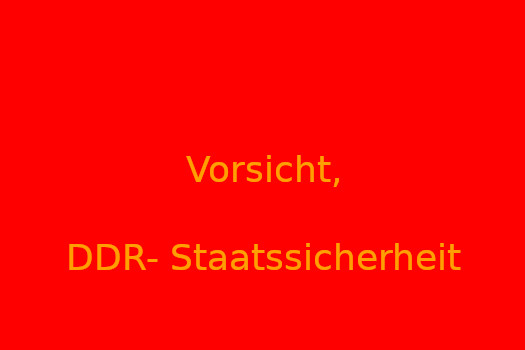 Vorsicht DDR-Staatssicherheit | J by Holger Krüger
