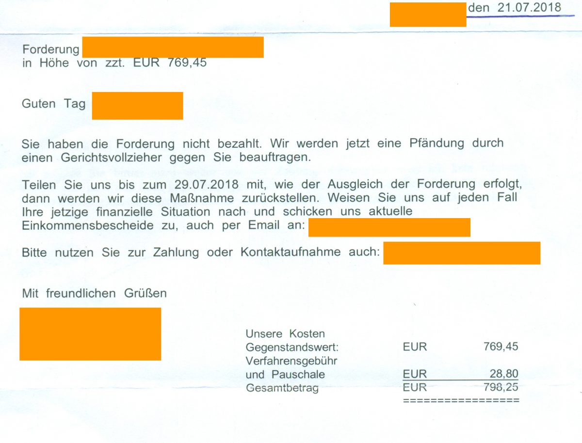 Das Inkasso -system im Hospiz Wahnsinn | J